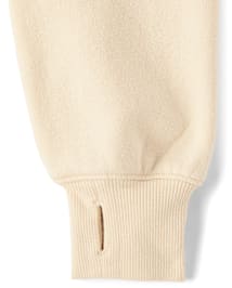 Girls Premium Fleece Cropped Zip Up Hoodie