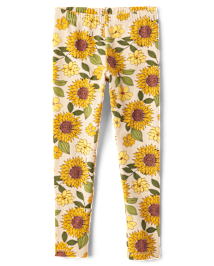 Girls Sunflower Leggings