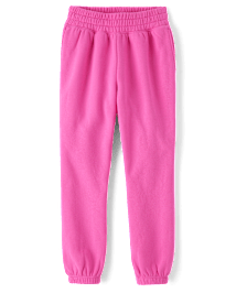 Girls Fleece Jogger Pants