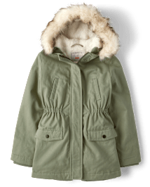 Girls parka jacket outlet