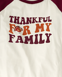 Mens Matching Family Thankful Cotton And Flannel Pajamas