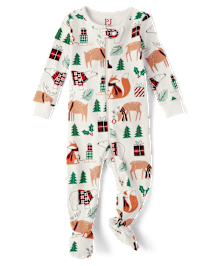 White one piece pajamas 2025