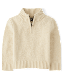 Baby boy half zip sweater store