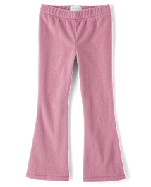 Girls Microfleece Flare Sweatpants