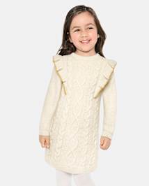 Toddler sweater dress top