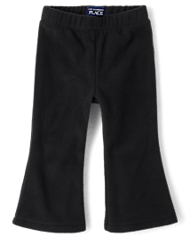 Toddler Girls Microfleece Flare Sweatpants