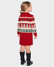 Baby christmas sweater dress clearance