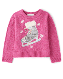 Girls sequin sweater best sale