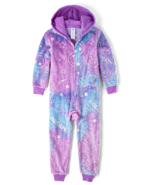 Girls sherpa pajamas online