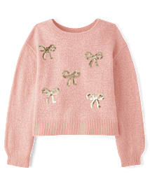 Fille Paillettes Boucle Chandails