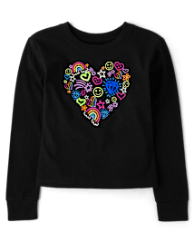 Girls Graphic Top