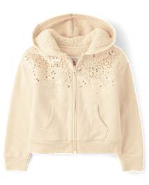 Girls sequin hoodie hotsell