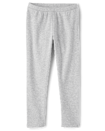 Girls Velboa Cozy Leggings GRAY The Children s Place CA