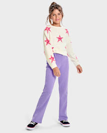 Pantalon Fille Cozy Flare
