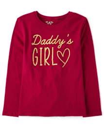 Girls Daddy's Girl Graphic Tee