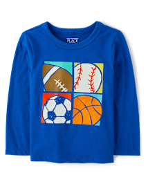 Baby And Toddler Boys Sports Graphic Tee