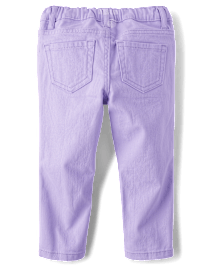 Jeans droits pour bébés et petites filles