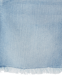 Short mi-long en jean pour bébé et petite fille