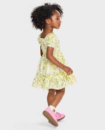 tout-petit, fille Maman et moi Floral Ruffle Robes