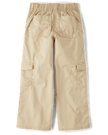 Pantalon cargo à jambe large pour fille