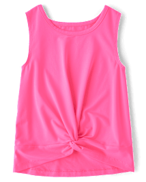 Débardeur Quick Dry Twist Front Fille