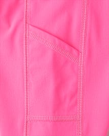 Short cycliste taille haute à séchage rapide pour fille