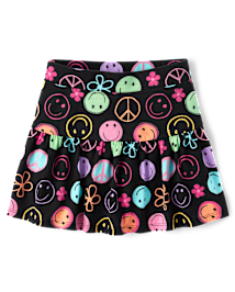 Jupe-short Fille Imprimé Tiered