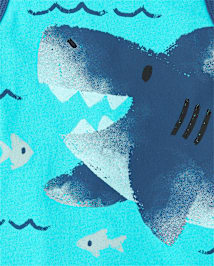 bébé et tout-petit, garçon Shark débardeur 3-Pack