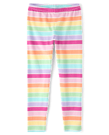 Girls Print Leggings