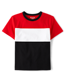 Haut colorblock pour garçon