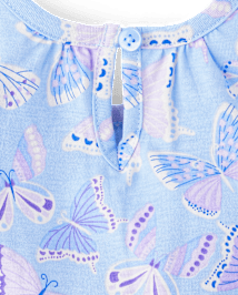 Combinaison Papillon pour bébés filles, paquet de 2
