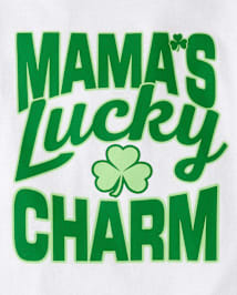 T-shirt graphique pour bébé et tout-petit garçon, Saint-Patrick, Mama's Lucky Charm
