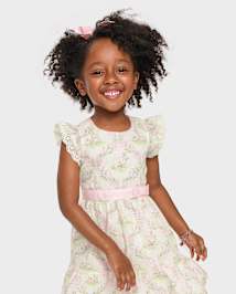 tout-petit, fille Bunny Ruffle Robes