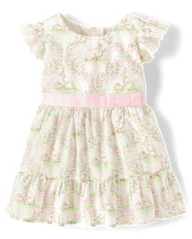 tout-petit, fille Bunny Ruffle Robes
