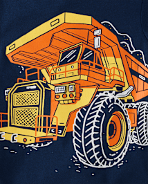 bébé et tout-petit, garçon Dump Truck T-shirt imprimé