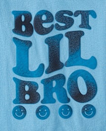 Baby And Toddler Boys Best Lil Bro Graphic Tee