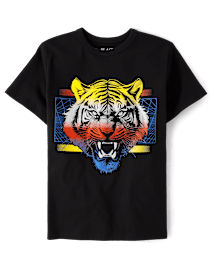 T-shirt imprimé Tigre pour garçon