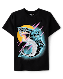 Boys Shark Graphic Tee
