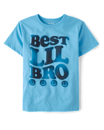 T-shirt graphique « Meilleur petit frère » pour garçon