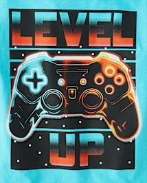 T-shirt graphique Level Up Gamer pour garçon