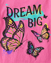 Lot de 5 t-shirts graphiques tendance pour filles