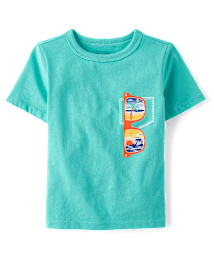 bébé et tout-petit, garçon lunettes de soleil T-shirt imprimé