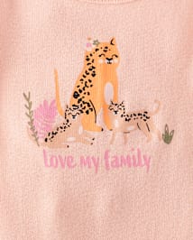 Lot de 5 bodies léopard pour bébé fille