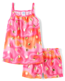 Pyjama soleil tie-dye pour fille