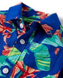 Baby Boys Matching Family Tropical 2-Piece Outfit Set