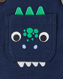 Ensemble de vêtements de jeu 2 pièces pour bébé garçon motif dinosaure