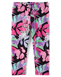 Leggings Capri imprimés pour filles