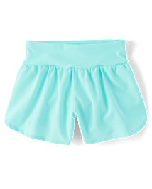 Short fluide à séchage rapide pour fille