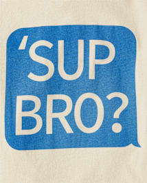 T-shirt graphique « Mec » pour garçon