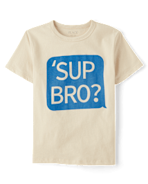 T-shirt graphique « Mec » pour garçon